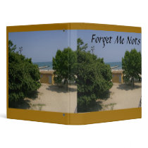 Forget Me Nots Binder by allthingsnatural Forget Me Nots Binder