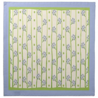 Forget-Me-Nots (Cloth Napkins, Set of 4)