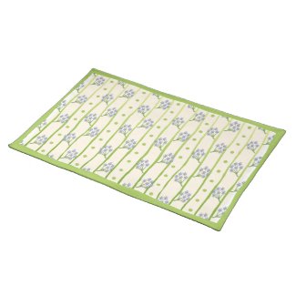Forget-Me-Nots (Cloth Placemat)