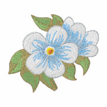 Forget Me Nots embroidered shirts by ZazzleEmbroidery Forget Me Nots embroidered shirts