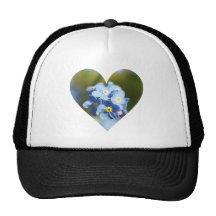 Forget Me Nots Heart Hats