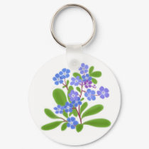 Forget Me Nots Keychain