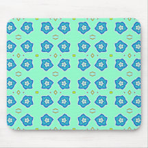 forget-me-nots mouse pads