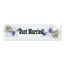 Forget Me Nots Wedding bumper stickers by 50thbirthdaygifts Forget Me Nots Wedding bumper stickers