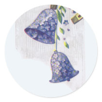 Forget Me Nots Wedding stickers by 50thbirthdaygifts Forget Me Nots Wedding stickers