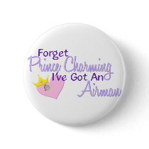 Forget Prince Charming - Airman buttons by onestopguardshop Forget Prince Charming - Airman buttons