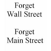 Forget Streets, Gimme The Block t-shirts