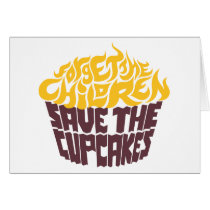 Forget the Children - Gold+Chocolate cards