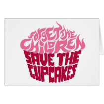 Forget the Children - Pink+Maroon cards