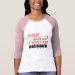 Ladies 3/4 Sleeve Raglan (Fitted)