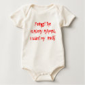 Forget the nursery ryhmes,  I want my  rock! t-shirts