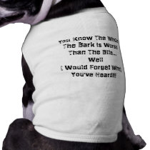 Forget What You've Heard pet clothing