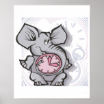 forgetful elephant print