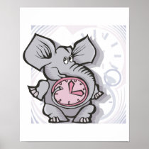 forgetful elephant print