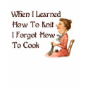 Forgetful Knitter t-shirts