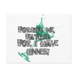 Forgive me, father... post card