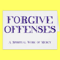Forgive offenses cards