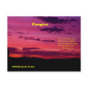 Forgive postcards