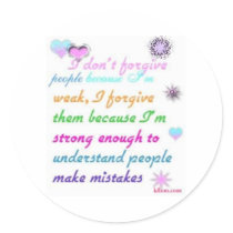 Forgive stickers by kflemstore Forgive stickers