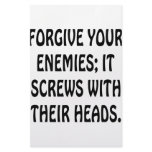 Forgive Your Enemies It Screws With Their Heads Personalized Stationery