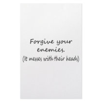 Forgive Your Enemies Stationery Paper