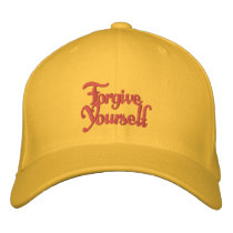 Forgive yourself Red logo Cap Baseball Cap