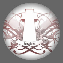 Forgiven by the Cross stickers