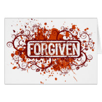 Forgiven Greeting Cards