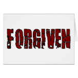 Forgiven Christian Greeting Cards