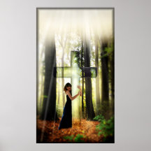 Forgiven (Contemporary Christian Art Poster)