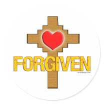Forgiven stickers