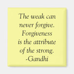 forgiveness quote fridge magnet