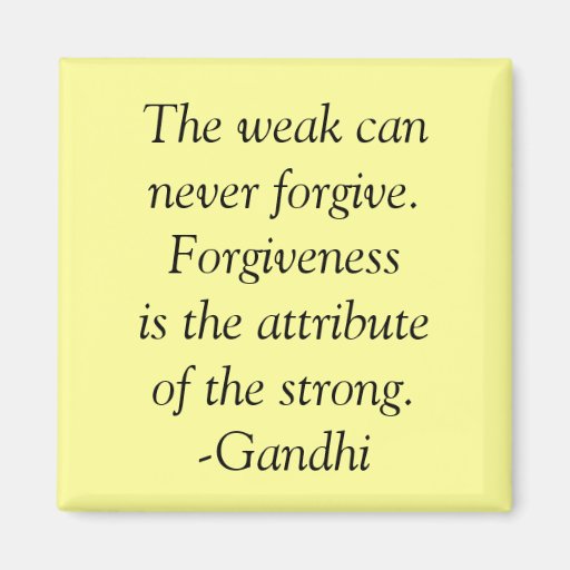 forgiveness quote fridge magnet
