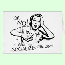 Forgot the Socialization cards