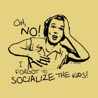 Forgot the Socialization zazzle_shirt