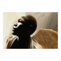 Forgotten Angels of Haiti - Painting on CANVAS posters by madetobeunique Forgotten Angels of Haiti - Painting on CANVAS posters