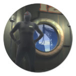Forgotten Robot Sentry Sticker