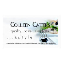 fork business card templates
