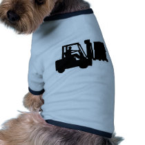 Fork-lift operator doggie shirt