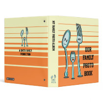 Fork+Spoon=Spork Vinyl Binders