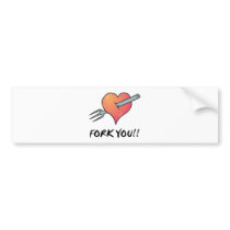 fork you bumper stickers