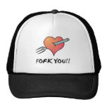 fork you trucker hat