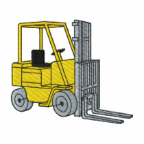 Forklift embroidered shirts