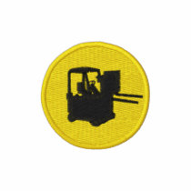 Forklift Patch embroidered shirts by Kevin_Barrack Forklift Patch embroidered shirts