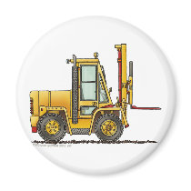 Forklift Truck Construction Magnets
