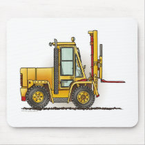 Forklift Truck Mouse Pad
