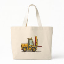 Forklift Truck Tote Bag