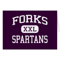 Forks - Spartans - High School - Forks Washington Cards