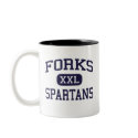 Forks - Spartans - High School - Forks Washington mugs by customteamsportswear Forks - Spartans - High School - Forks Washington mugs