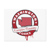 FORKS VAMPIRE COUNTRY POST CARDS